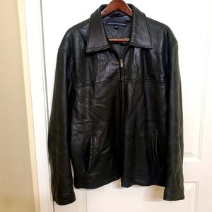Tommy Hilfiger leather xl jacket